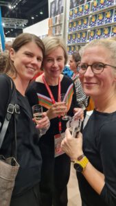 Merle Goll, Sabine Kranz, Friederike Ablang (v.l.n.r.)